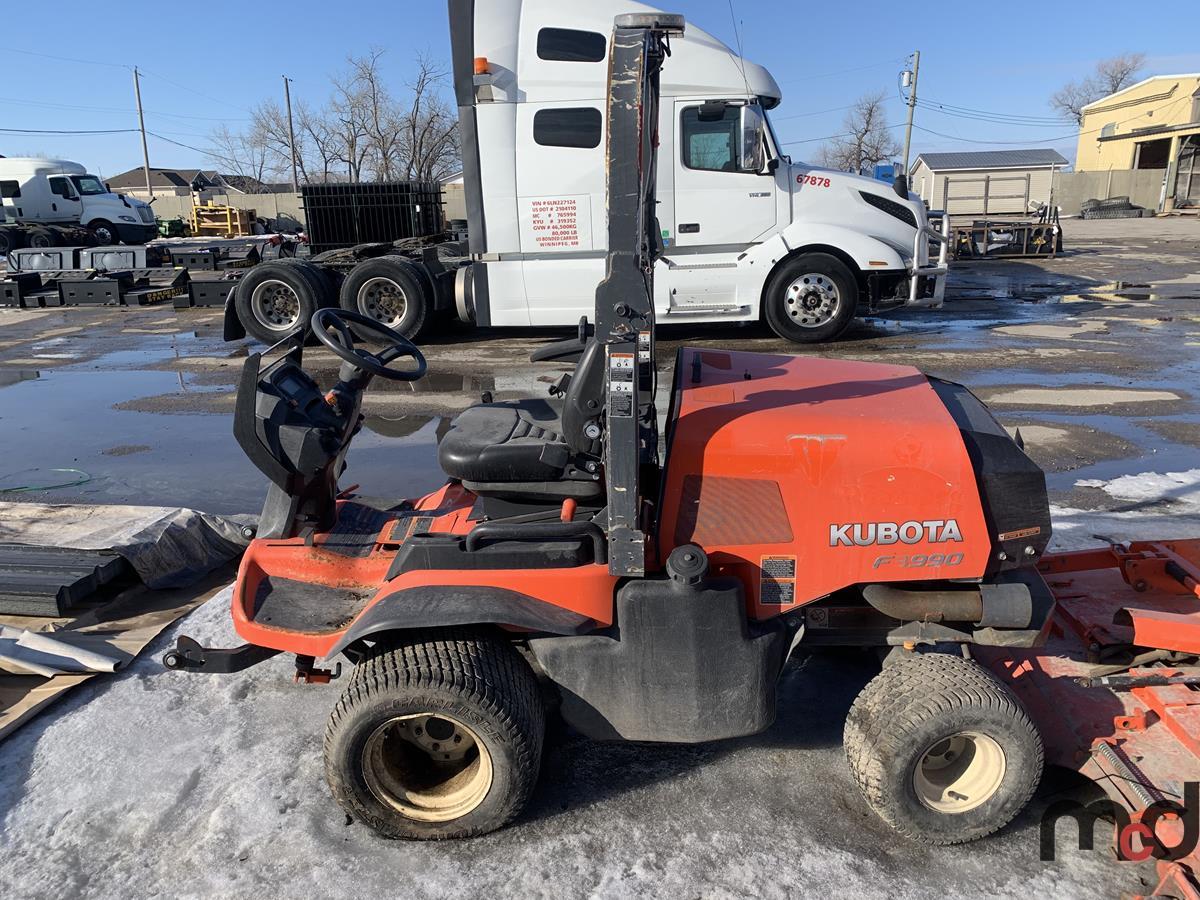 2016 Kubota F3990 72 Mower Non Runner Asset 6352 1592